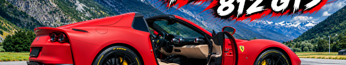 Ferrari 812 GTS – Ready for Take Off
